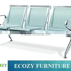 Stainless Steel Visitor Waiting Chair, Commercial Modern Waiting Room Furniture, Hospital Waiting Room Furniture Quality Choice thumbnail-1