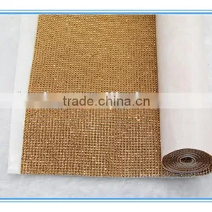 Hot Fix Glass Rhinestone Mesh,crystal Rhinestone Trimming thumbnail-1