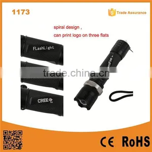 1174 New Multi Function Zoomable Police Torch Emergency Window Breaking Tool Light thumbnail-1
