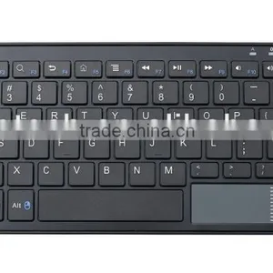 Mini Rechargeable Bluetooth Keyboard With Touchpad thumbnail-1