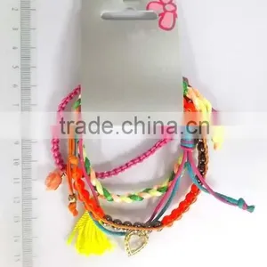 Lovely Girl Jewelry Stretched Beaded Chain & Link Bracelets thumbnail-2