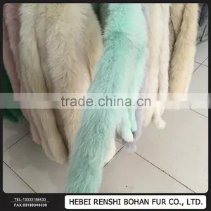 Real Fur Trim / Wholesale Fox Fur Trim /Detachable Fox Fur Collar thumbnail-2