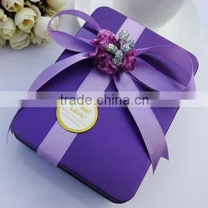 More Colors Wedding Square Candy Box thumbnail-1