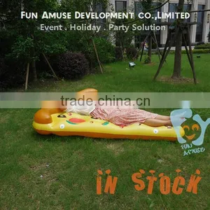 Low MOQ Stock Food Pizza Design Pool Float Inflatable Donut thumbnail-1