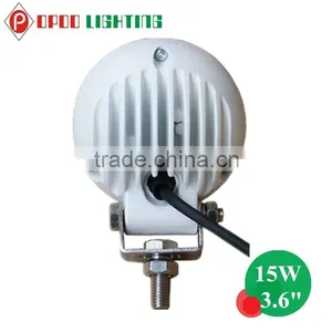 3.6" Round 15W Led Work Light, 4X4 Offroad Truck 15W Led Work Light thumbnail-4