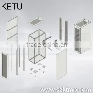 Mesh Door Black Web Server Cabinet thumbnail-4