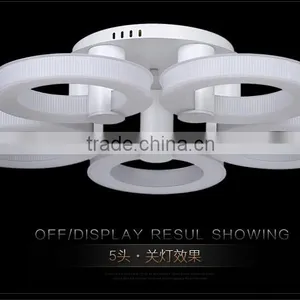 Modern Simple Led Pendant Light Chandelier for Home Living Room Restaurant Hotel Bar Villa thumbnail-2