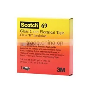 3M Glass Cloth Electrical Tape 69 With Silicone PSA thumbnail-1