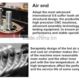 350cfm 55kw Euro Screw Air Compressor thumbnail-3