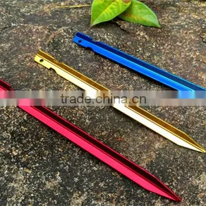 Aluminium V-shape Tent Stakes thumbnail-3