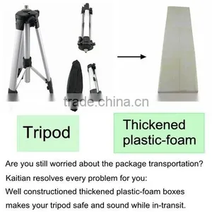 5/8 Inch Elevator Tripod With Extension Rod and Adjustable Height for Laser Levels thumbnail-6
