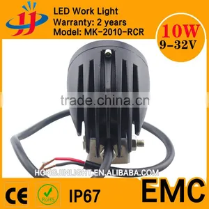 Super Bright Spot/flood Ip67 Led Headlight 12 Volt Motorcycles 10w 2inch Motorbike Led Work Light Quality Choice thumbnail-4