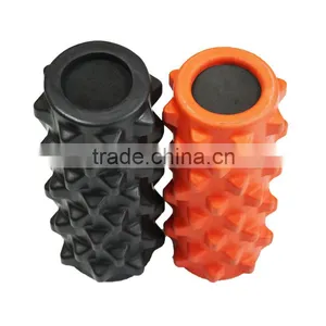 Eercise Therapy Yoga Foam Roller With Massage Point for Gym Eercise Massage Pilates12.5" 5" Teture Dotted PU Foam Roller thumbnail-3