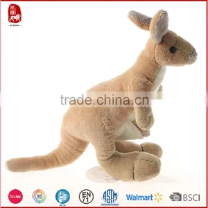 Wholesale Cuddly Toy Plush Kangaroo With Baby Plush Toy thumbnail-3