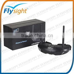 H1624 Flysight SPX01 FPV AIO Goggles 5.8G 32CH Unique Picture in Picture Function Glass Receiver Lens New thumbnail-6