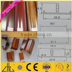 Wow!! Square Tube Aluminum Profile Rails/Aluminium Profile With Sand Blasting Treatment/wood Grain Aluminium Profile for Ceiling thumbnail-1