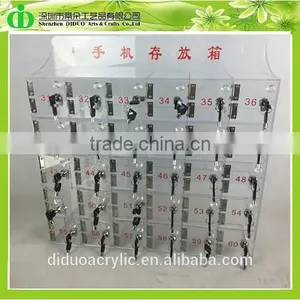DDC-C043 Trade Assurance Acrylic Cellphone Storage Cabinet thumbnail-1