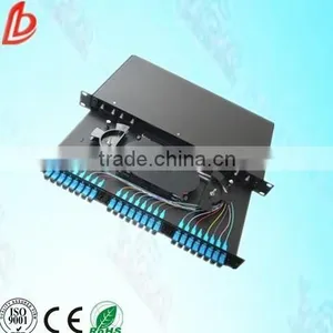 Rack-mount Drawer Type 19" Fiber Optic Patch Panel 12 Ports/24 Ports Optical Fiber Patch Panel thumbnail-4