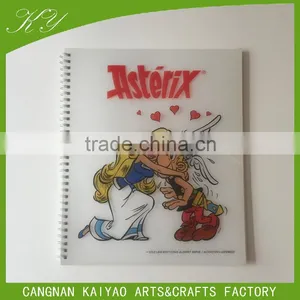 Custom pp Cover Bluk Spiral Notebook for Promotion thumbnail-1