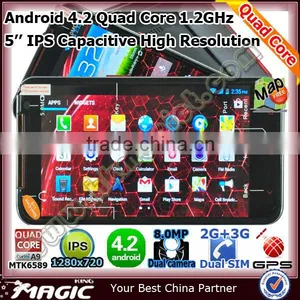 New Gps MTK Android Cdma Gsm Dual Sim Mobilephone 3g thumbnail-1
