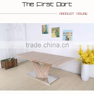 MDF Extendable Dining Chair,Simple Style Luxury Sectional Dining Table thumbnail-6