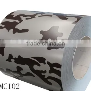 Camouflage Pattern Prepainted Galvanized Metal Steel Roofing Sheet thumbnail-3