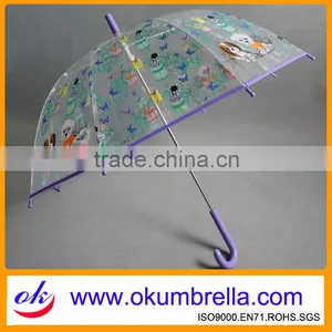 23"x8k Rain Umbrella Transparent From Chinese Factory thumbnail-1
