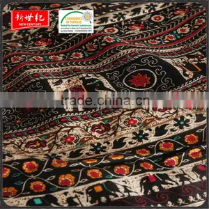 Woven Women Dress Factories Wholesale 100%priented Rayon Fabric thumbnail-2