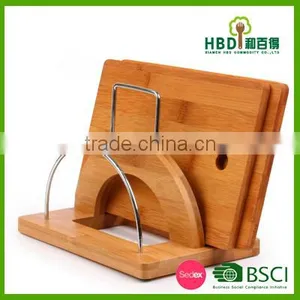 New Products Bamboo Cutting Board Stand/cutting Board Holder Rack thumbnail-1
