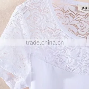 Cheap Promotional Price Women Cheap Stock t Shirt White t Shirt Wholesale Cheap thumbnail-2