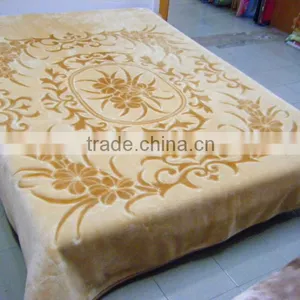 Waffle Weave Hospital Blanket/mink Raschel Blanket/blanket for Home thumbnail-1