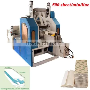 Latest Automatic High Speed C Fold Paper Towel Machine thumbnail-1