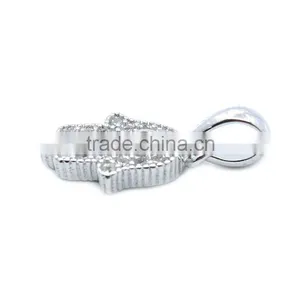 Wholesale 925 Sterling Silver Hand of Fatima Pendant thumbnail-2