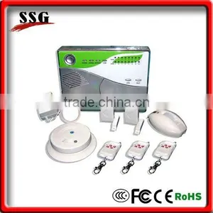 PSTN Wireless/wired Auto-dialer Telephone Security House Alarm With LED Display thumbnail-1