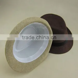 The Hottest Panama Hat /hand Woven Straw Hat/fedora Hat thumbnail-1