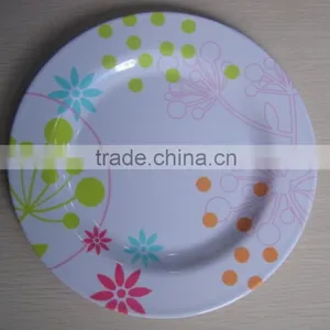 9inch Round Melamine Plate thumbnail-1