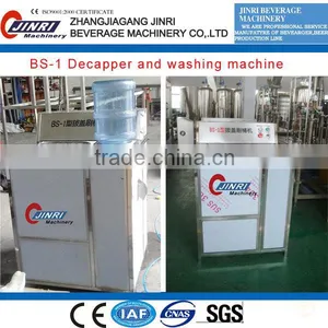 2016 Exports to Chile Drinking Water 5 Gallon Semi-automatic De-capper/filling Machine thumbnail-5