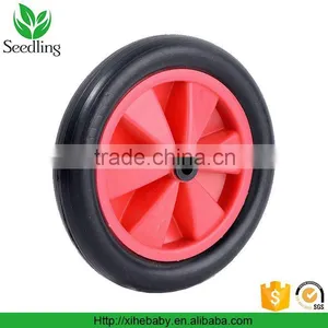 Direct Factory Hotel Luggage Cart Wheels, PP 6 Inch Antique Beach Cart Wheels thumbnail-1