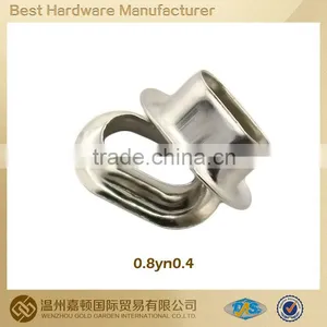 High Standard Brass Oval Eyelet for Apparel Shoe Bag High Quality and Inexpensive thumbnail-1