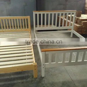 Super Soild Wood Single Bed/single Bed Price thumbnail-2