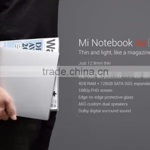In Stock! 2016 Ultra Slim 12.5 Inch/13.3inch IPS FHD 1920 x 1080 4GB RAM 128GB SSD Laptop Notebook Xiaomi Air 12 thumbnail-2