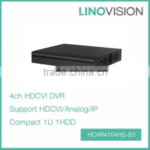Compact 4CH 1U Tribird 720P-Lite H.264+ HDCVI DVR , Support HDCVI/Analog/IP thumbnail-1