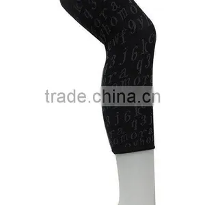 Ladies' Fashion Letter and Digital Jacquard Leggings thumbnail-1