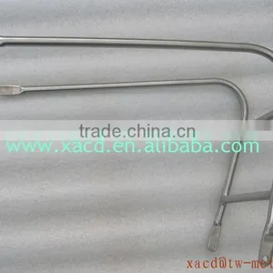 XACD Titanium BIKE Rear Rack With Handing Brush Finished Customed Baggage Rack Titanium Bicycle Rear Rack thumbnail-2