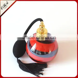 Accept Custom Mouth Blown Colorful Glass Airbags Perfume Bottle 100ml Manufacturers thumbnail-1