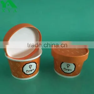 Dessert Gelato Paper Cups With Paper Lids thumbnail-2