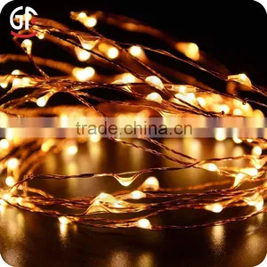 China Party Items Hot Sale For Holidays Led Flashing Micro Led Copper Wire String Lights thumbnail-2