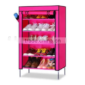 Home Furniture General Use and Shoe Rack Specific Use Shoes Rack for Rad Color FH-CM0515 thumbnail-1