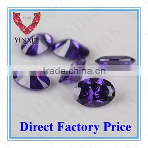 Low MOQ 2*4-16*20mm Violet Oval Cut Cheap Gemstones thumbnail-1