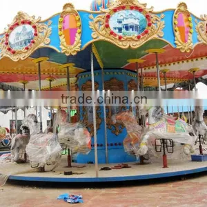 Kids Popular Amusement Rides Merry-go-round, Amusement Park Carousel Rides for Sale thumbnail-2
